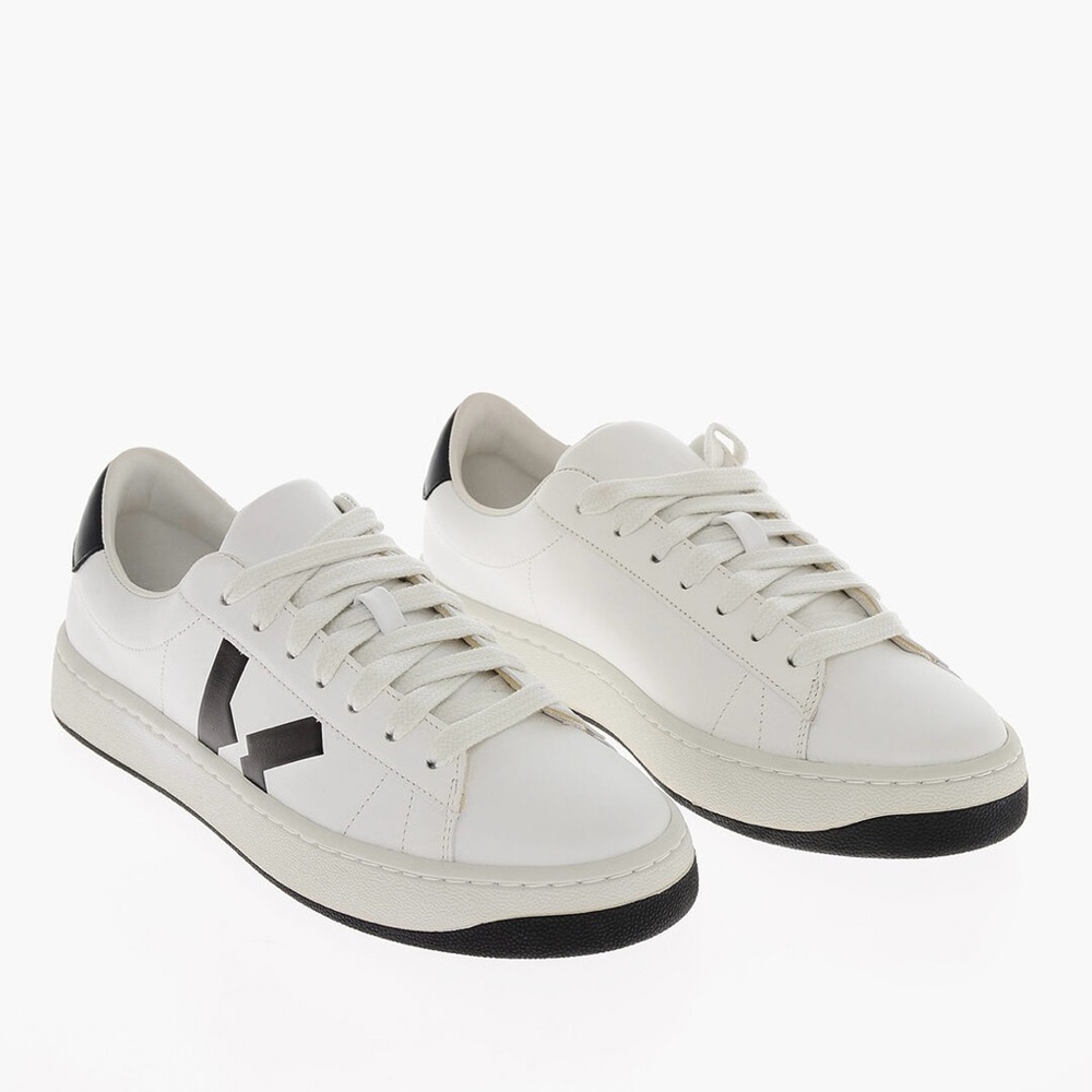 KENZO KOURT LACE-UP SNEAKERS